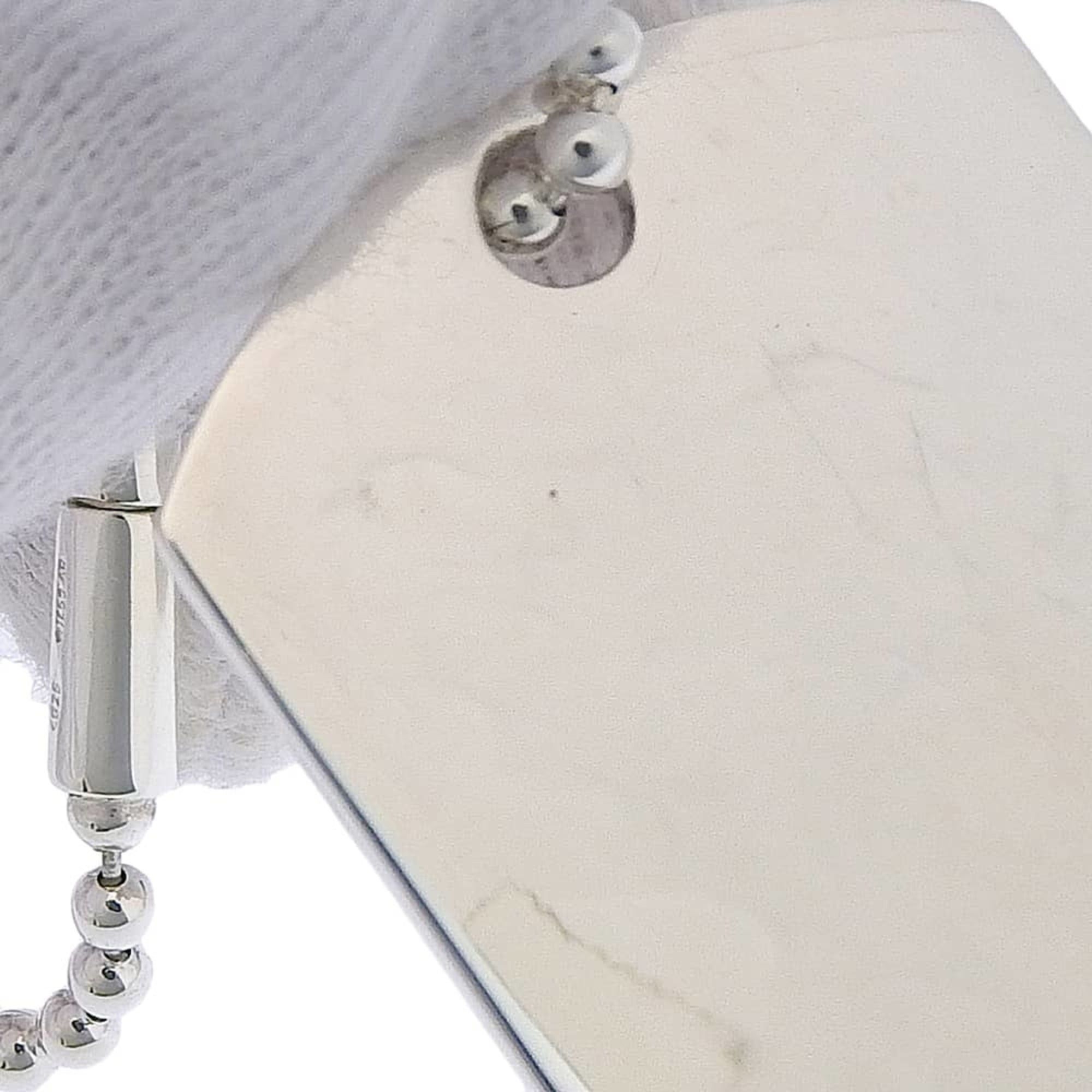 Gucci Gucci Dog Tag Keychain Charm, Sterling Silver 925, Unisex Size ONE SIZE - 5 Thumbnail