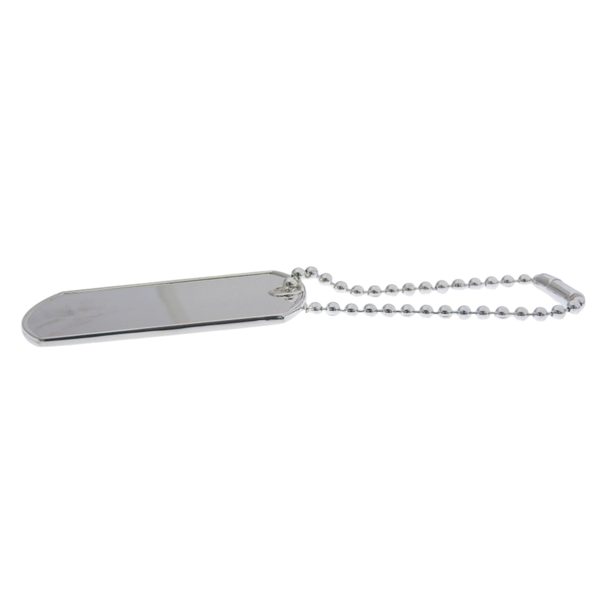 Gucci Gucci Dog Tag Keychain Charm, Sterling Silver 925, Unisex Size ONE SIZE - 3 Thumbnail