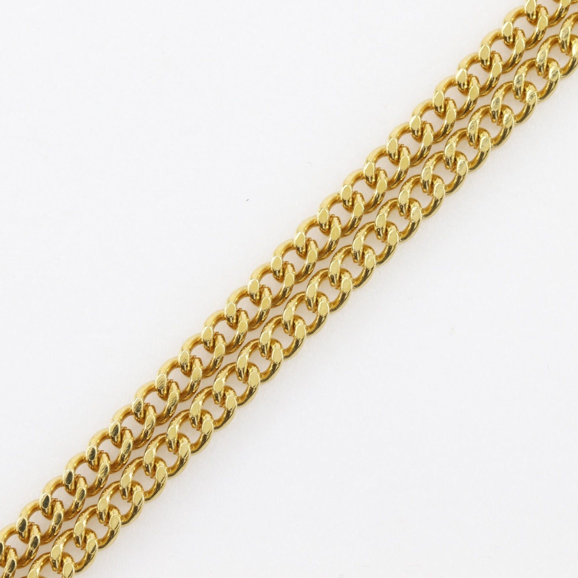 Chanel Chanel Chain Pouch, Micro Matelassé Cotton, Navy, Snap Button, Women's Size ONE SIZE - 15 Thumbnail