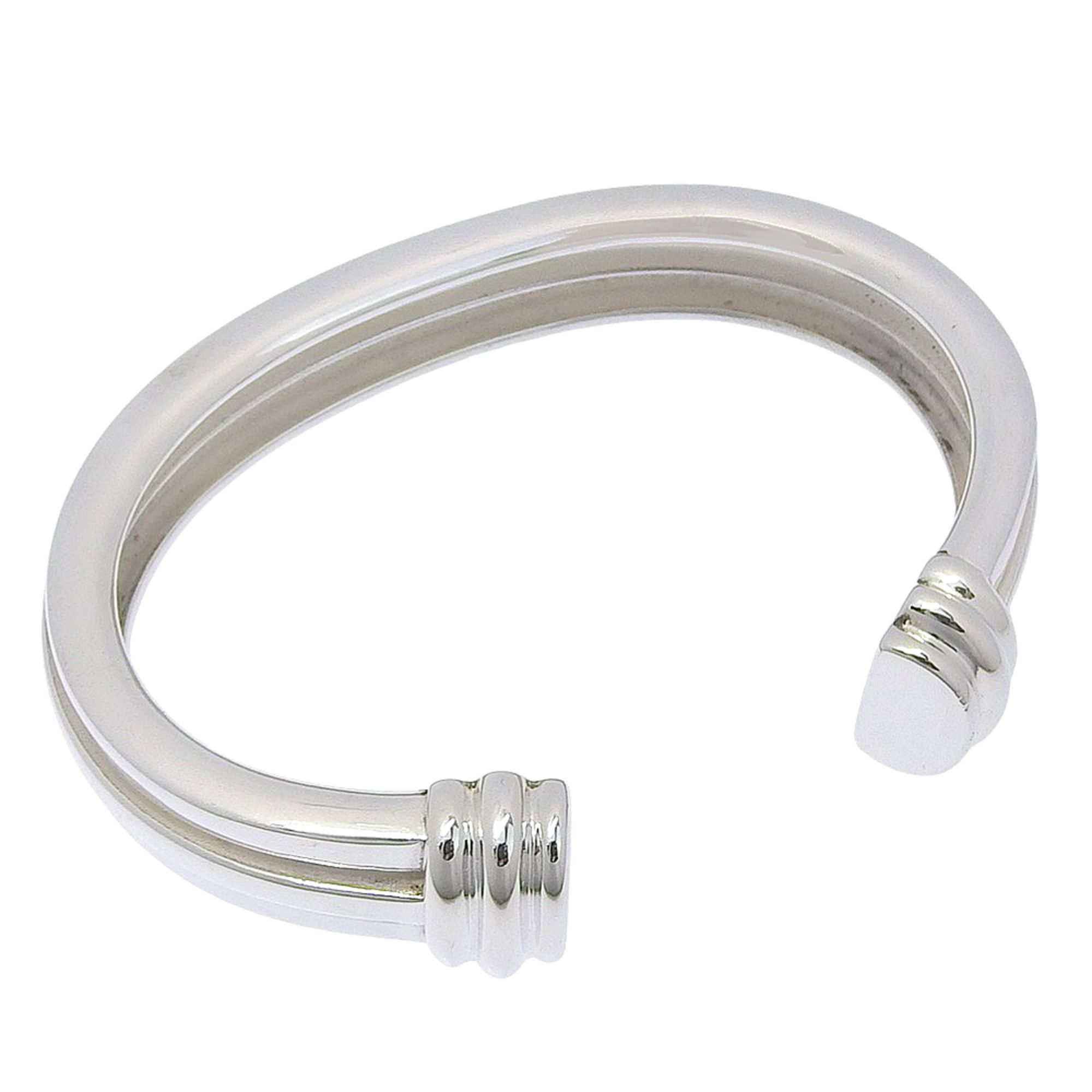 Tiffany & Co. Tiffany & Co. Grooved Bangle, Sterling Silver 925, Approx. 46.6g, Unisex. Size ONE SIZE - 2 Thumbnail