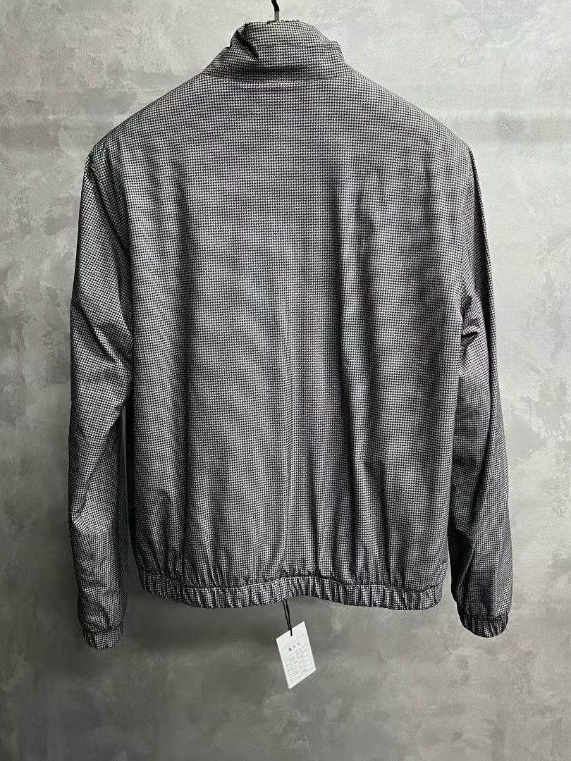 Loro Piana Loro Piana Houndstooth Bomber Jacket Size M Size US M / EU 48-50 / 2 - 2 Thumbnail