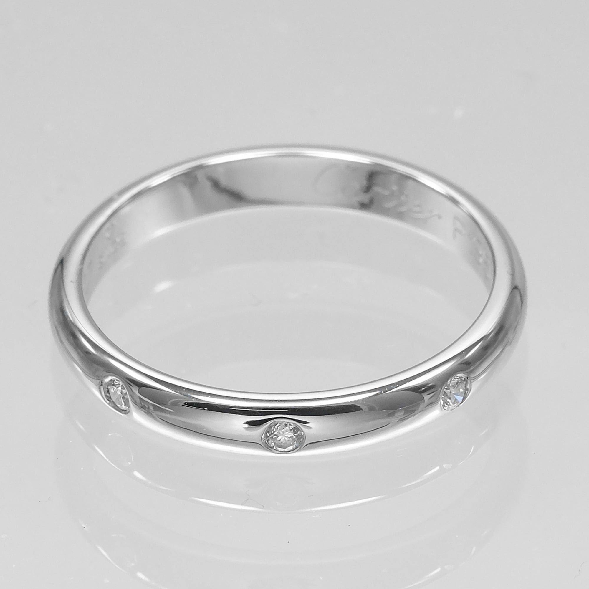 Cartier Cartier 1895 Wedding Ring, Size 8, Platinum 950, 3 Diamonds, Approx. 3g. Size ONE SIZE - 6 Thumbnail