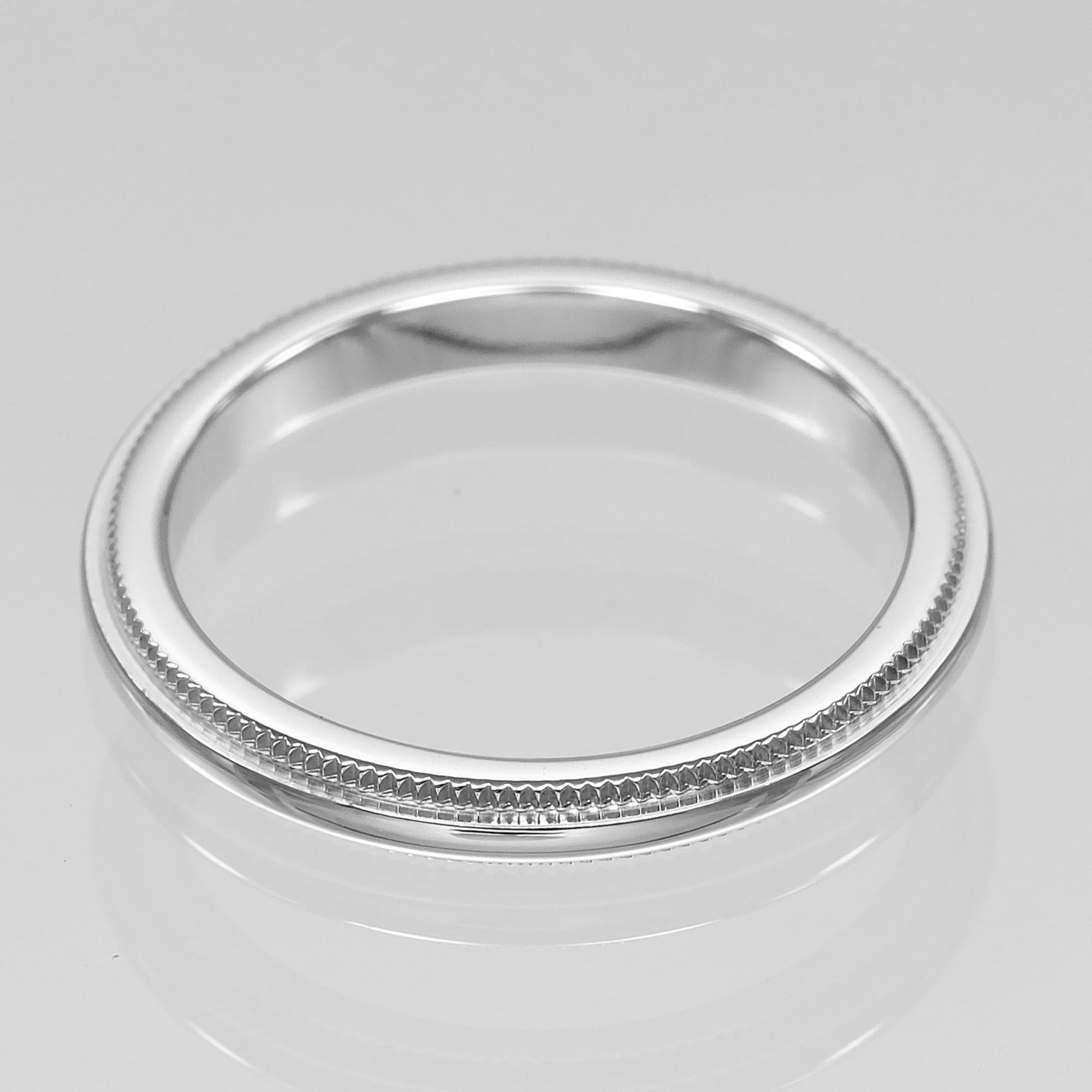 Tiffany & Co. Tiffany & Co. Milgrain Together Ring, Size 6, Platinum 950, Approx. 3.25g Size ONE SIZE - 6 Thumbnail
