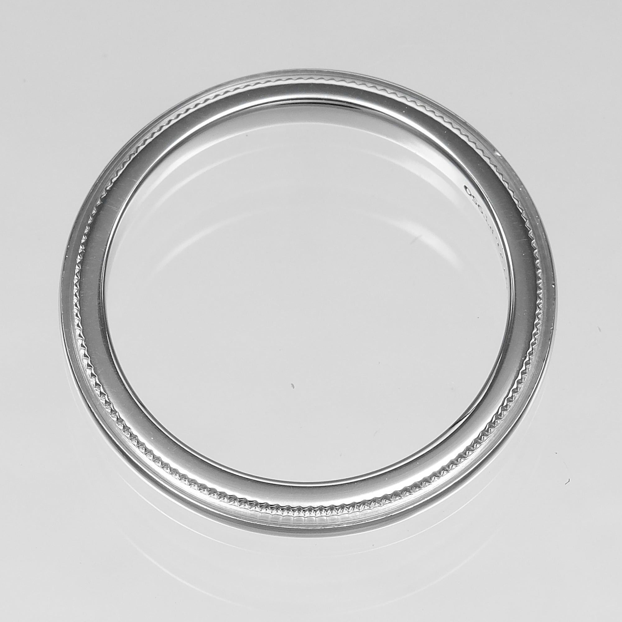 Tiffany & Co. Tiffany & Co. Milgrain Together Ring, Size 6, Platinum 950, Approx. 3.25g Size ONE SIZE - 8 Thumbnail