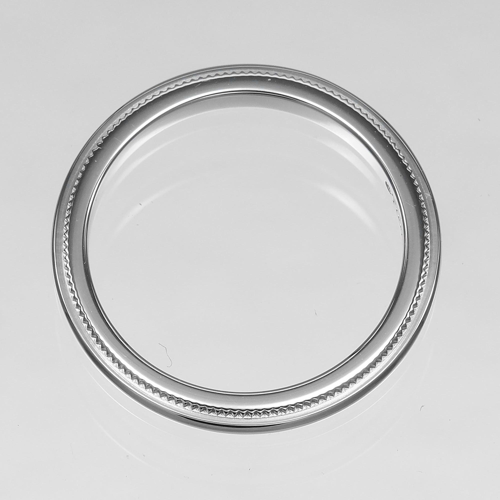 Tiffany & Co. Tiffany & Co. Milgrain Together Ring, Size 6, Platinum 950, Approx. 3.25g Size ONE SIZE - 9 Thumbnail