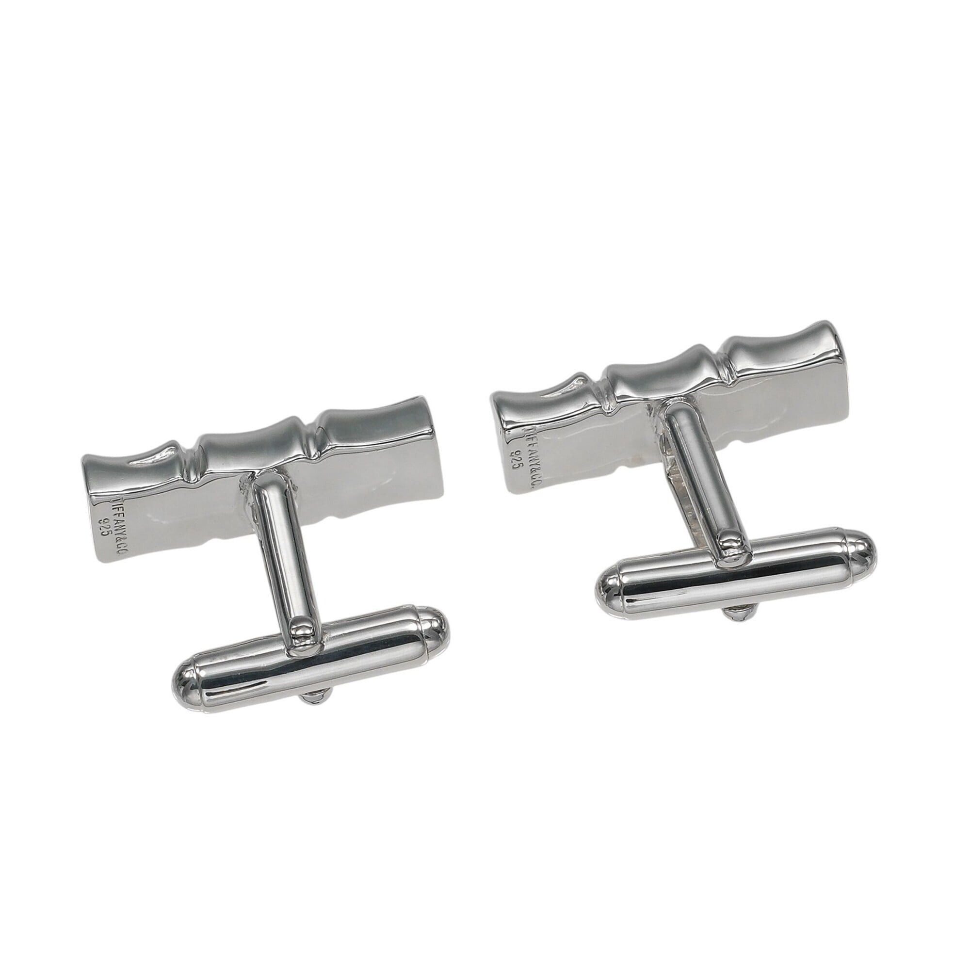 Tiffany & Co. Tiffany & Co. Bamboo Cufflinks, Sterling Silver 925 Size ONE SIZE - 2 Thumbnail
