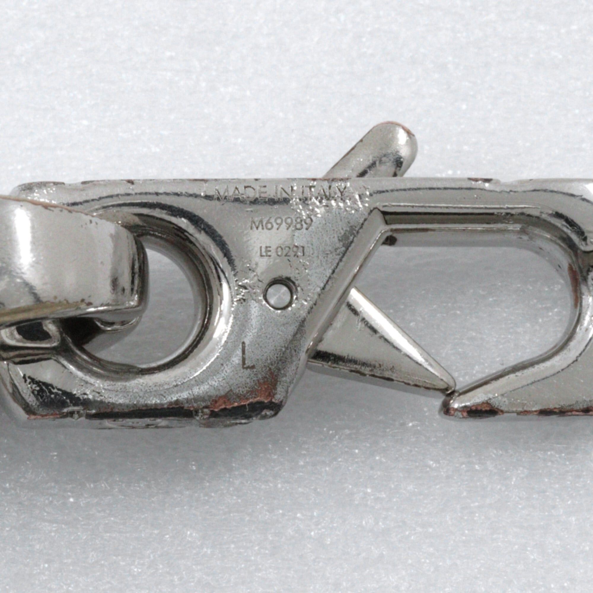 Louis Vuitton Louis Vuitton LV Chain Links Bracelet, Silver, M69989, Metal, LE0291, Approx. 78.7g, Unisex. Size ONE SIZE - 6 Thumbnail