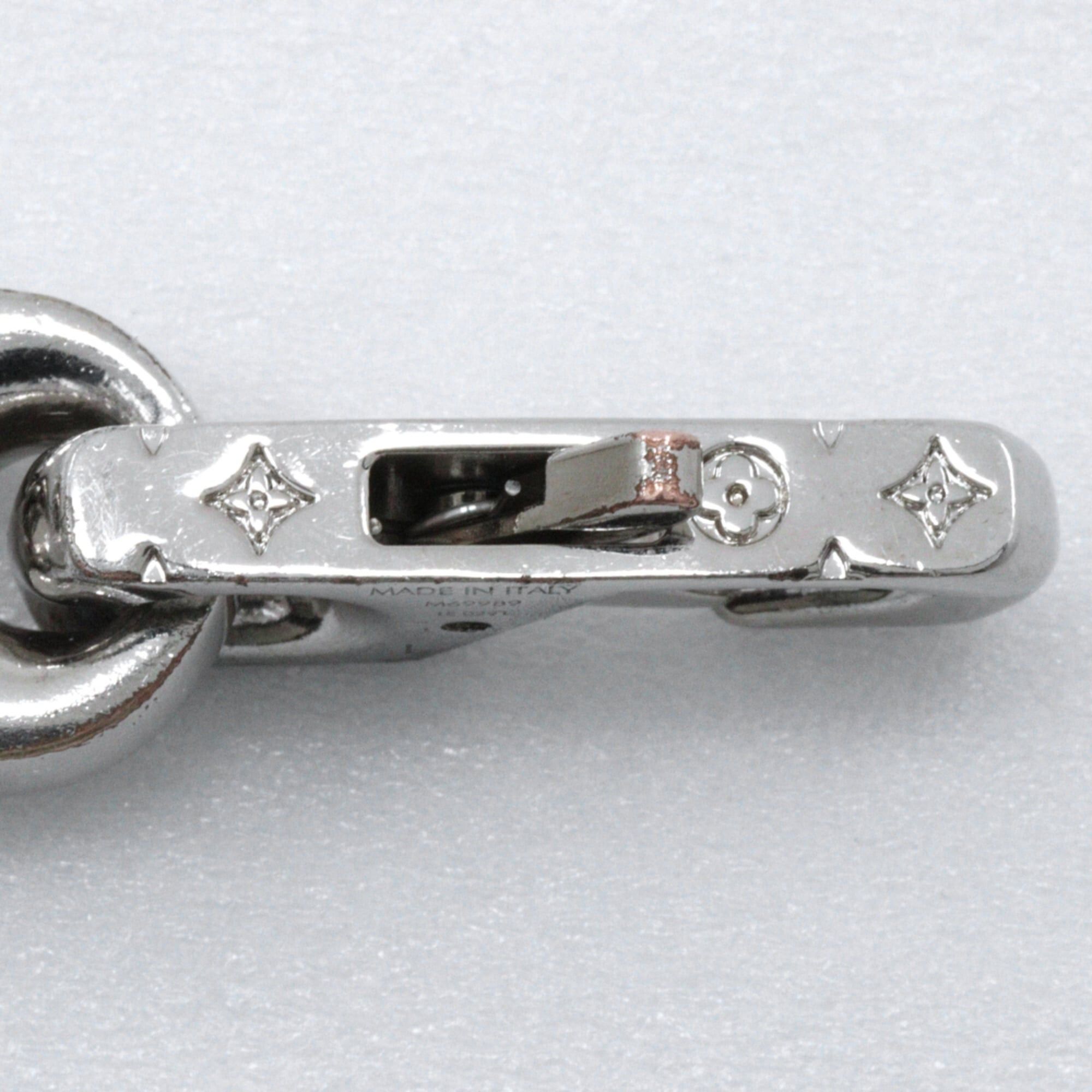 Louis Vuitton Louis Vuitton LV Chain Links Bracelet, Silver, M69989, Metal, LE0291, Approx. 78.7g, Unisex. Size ONE SIZE - 8 Thumbnail