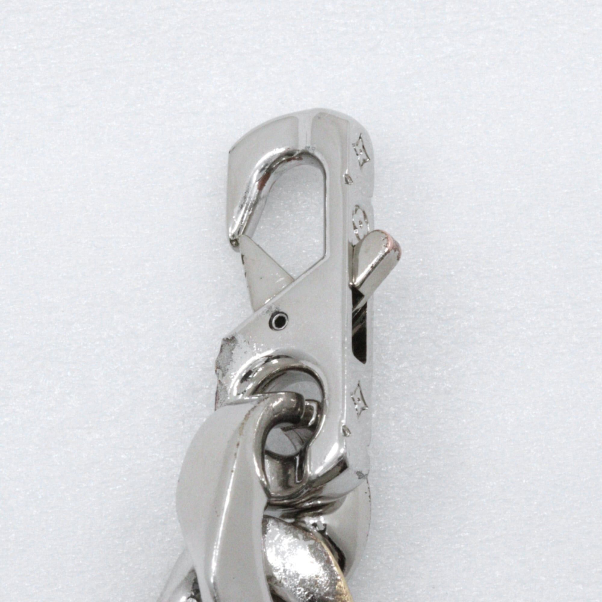 Louis Vuitton Louis Vuitton LV Chain Links Bracelet, Silver, M69989, Metal, LE0291, Approx. 78.7g, Unisex. Size ONE SIZE - 7 Thumbnail