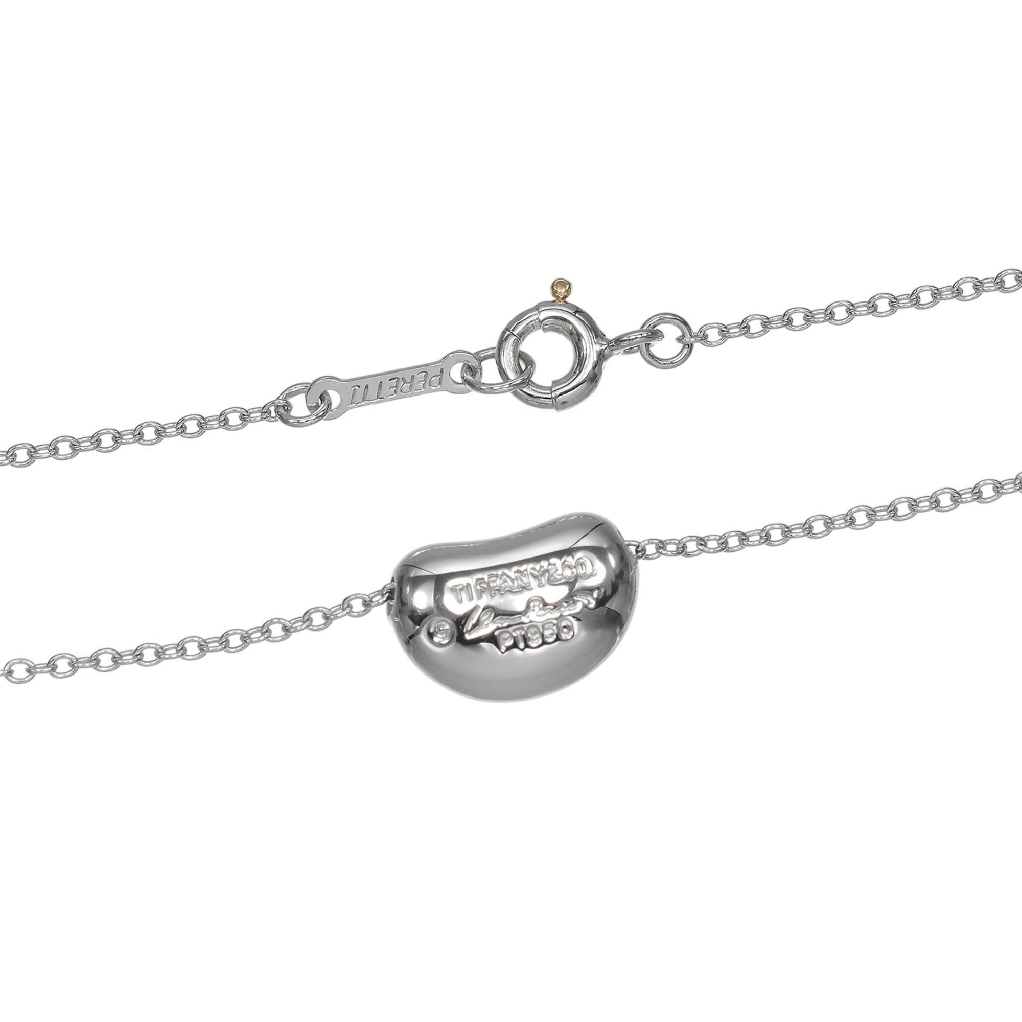 Tiffany & Co. Tiffany & Co. Bean Necklace, Pt950 Platinum, Approx. 6.5g, Women's. Size ONE SIZE - 6 Thumbnail