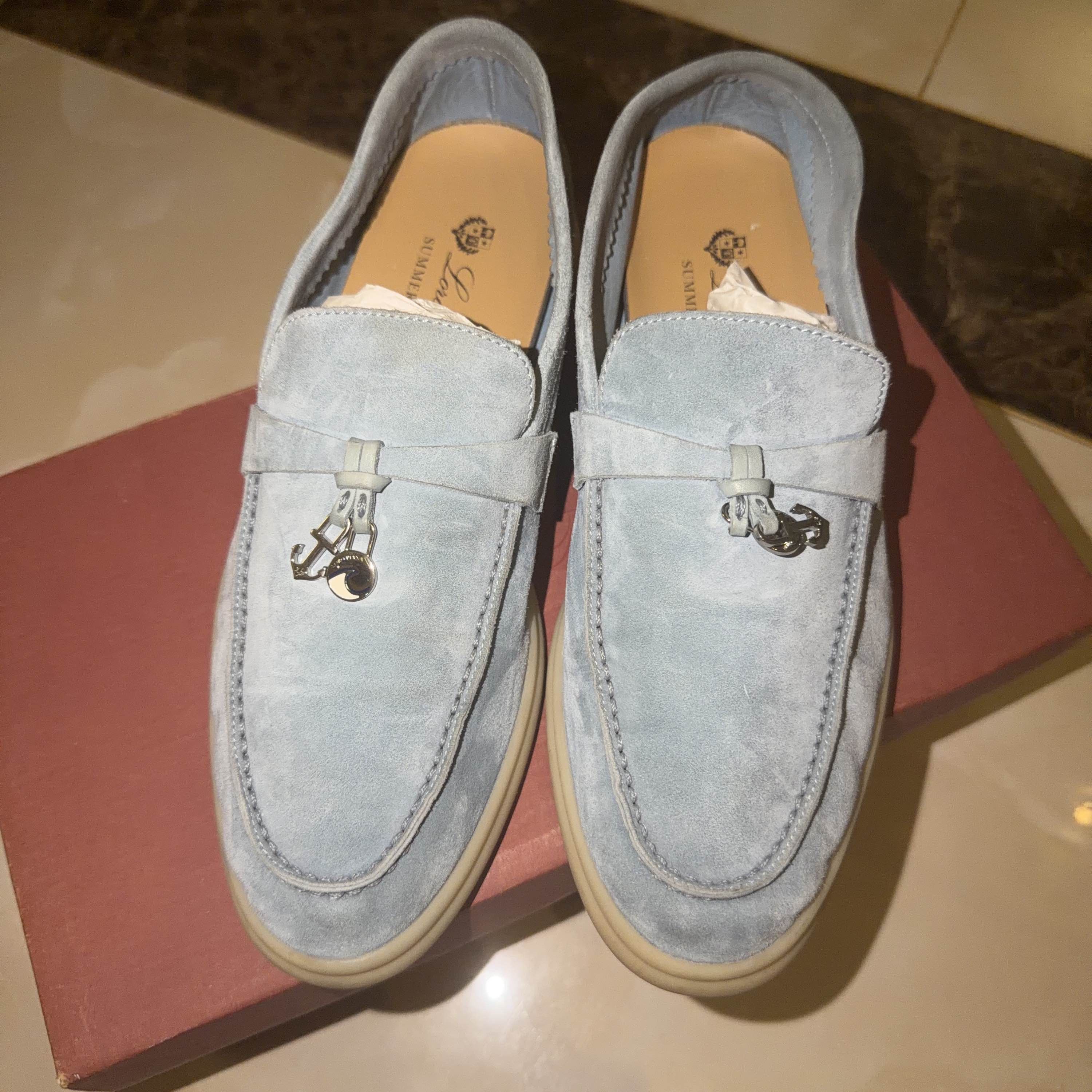Loro Piana Loro Piana Suede Charms Slip Ons Size 38 Size US 8 / IT 38 - 2 Thumbnail