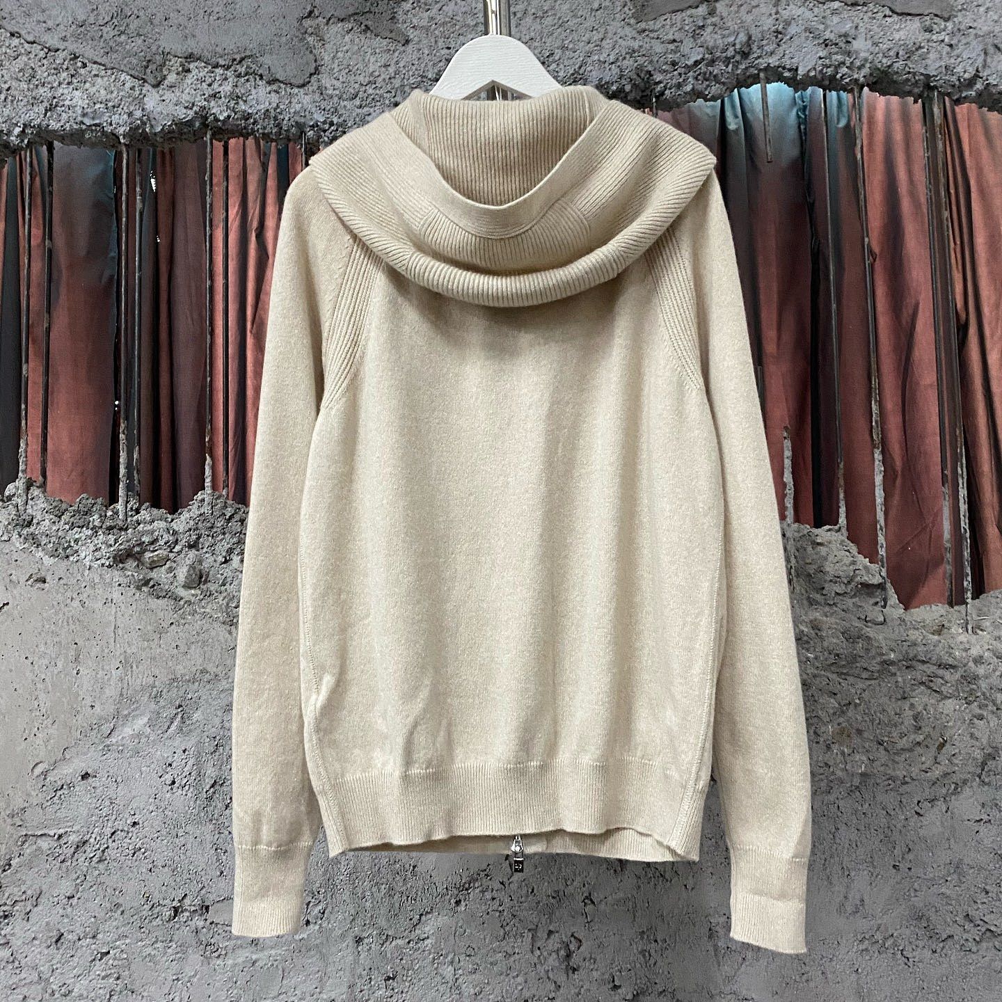 Loro Piana Loro Piana Baby Cashmere Zip Hoodie Size 42 Size M / US 6-8 / IT 42-44 - 2 Thumbnail