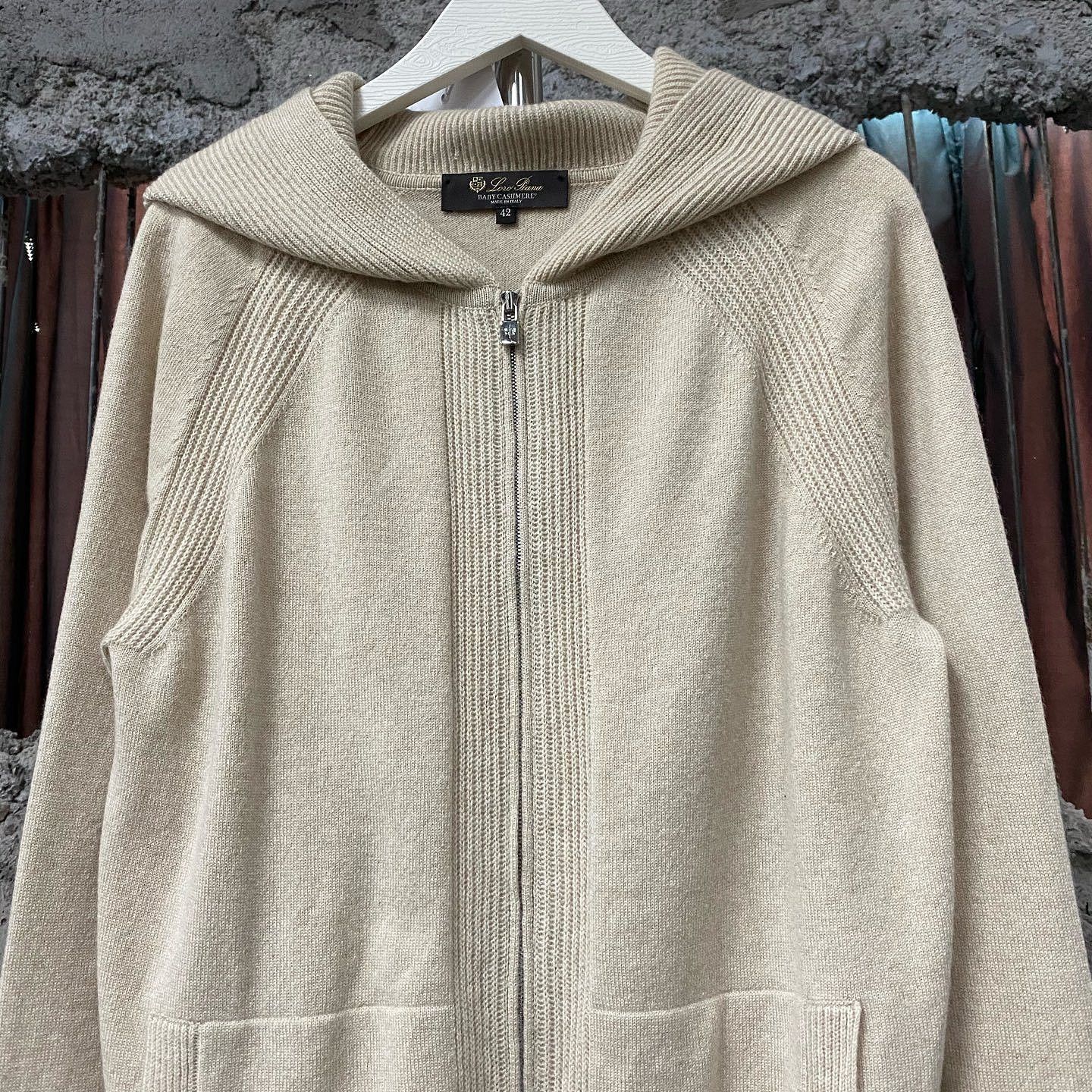 Loro Piana Loro Piana Baby Cashmere Zip Hoodie Size 42 Size M / US 6-8 / IT 42-44 - 6 Thumbnail