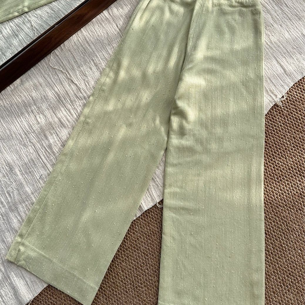 Loro Piana Loro Piana Cashmere Silk Trousers Size 42 Size 28" / US 6 / IT 42 - 2 Thumbnail