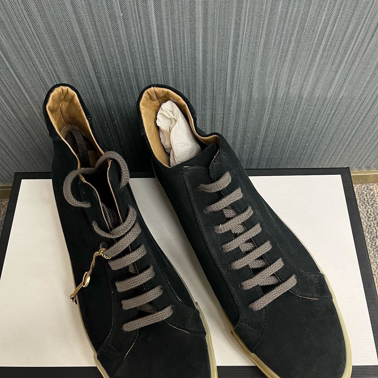 Loro Piana Loro Piana Suede Hi-Top Sneakers Size 7.5 Size US 7.5 / EU 40-41 - 6 Thumbnail