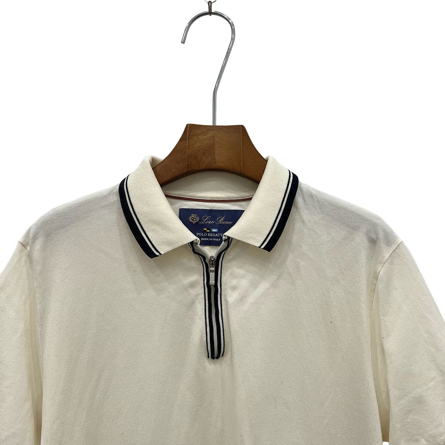 Loro Piana Loro Piana Polo Regatta Zip Polo Shirt Size S Size US S / EU 44-46 / 1 - 5 Thumbnail