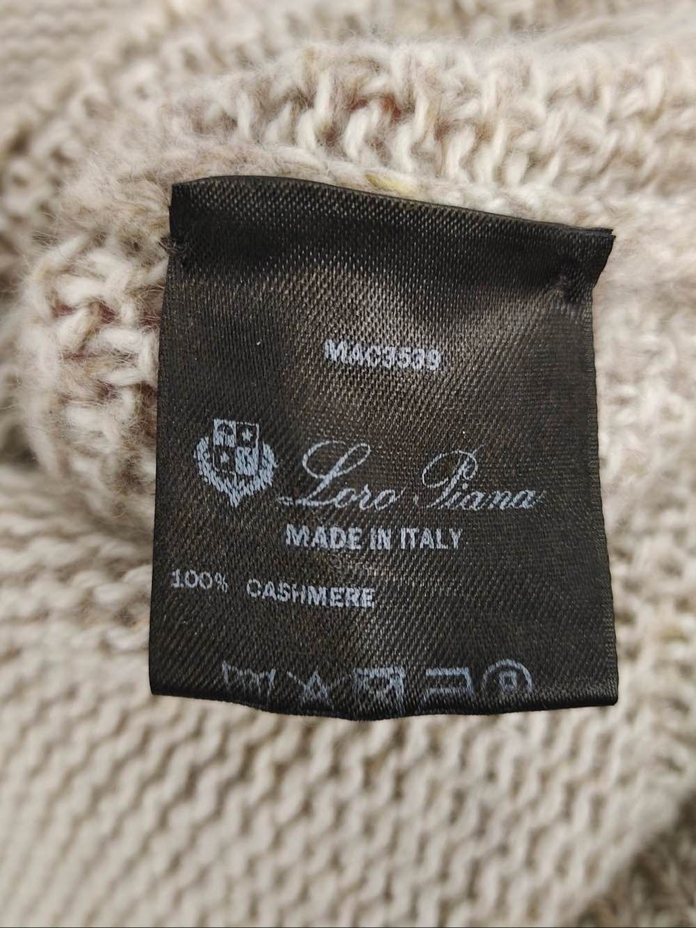 Loro Piana Loro Piana Argyle Cashmere Turtleneck Sweater Size 38 Size XS / US 0-2 / IT 36-38 - 4 Thumbnail