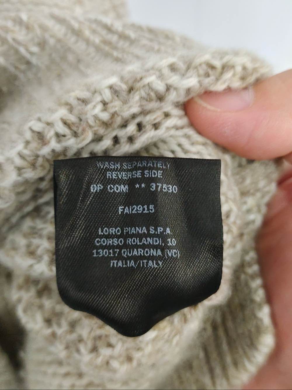 Loro Piana Loro Piana Argyle Cashmere Turtleneck Sweater Size 38 Size XS / US 0-2 / IT 36-38 - 5 Thumbnail