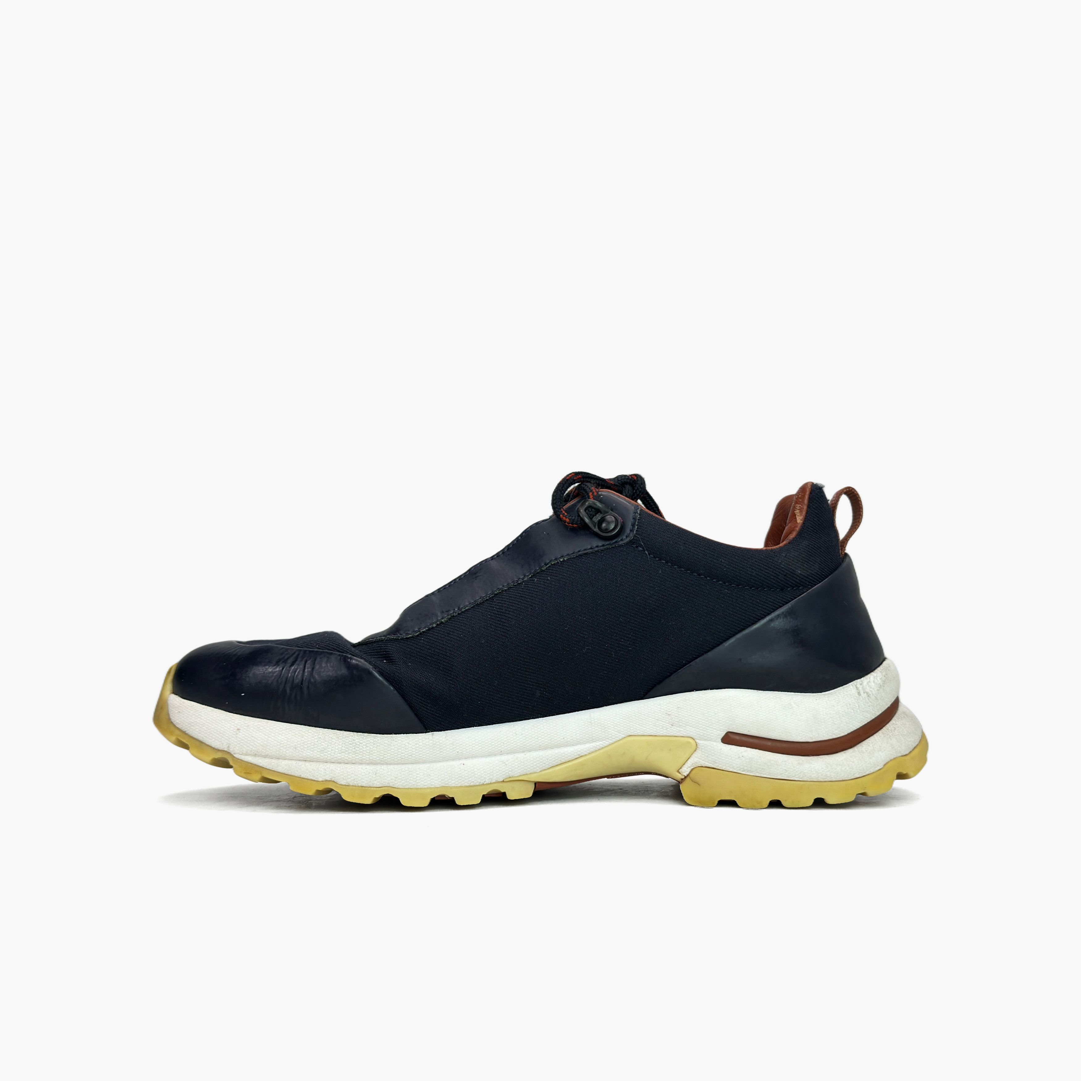 Loro Piana Loro Piana Blue Fabric Low-Top Sneakers US 7 / EU 40 Size US 7 / EU 40 - 3 Thumbnail