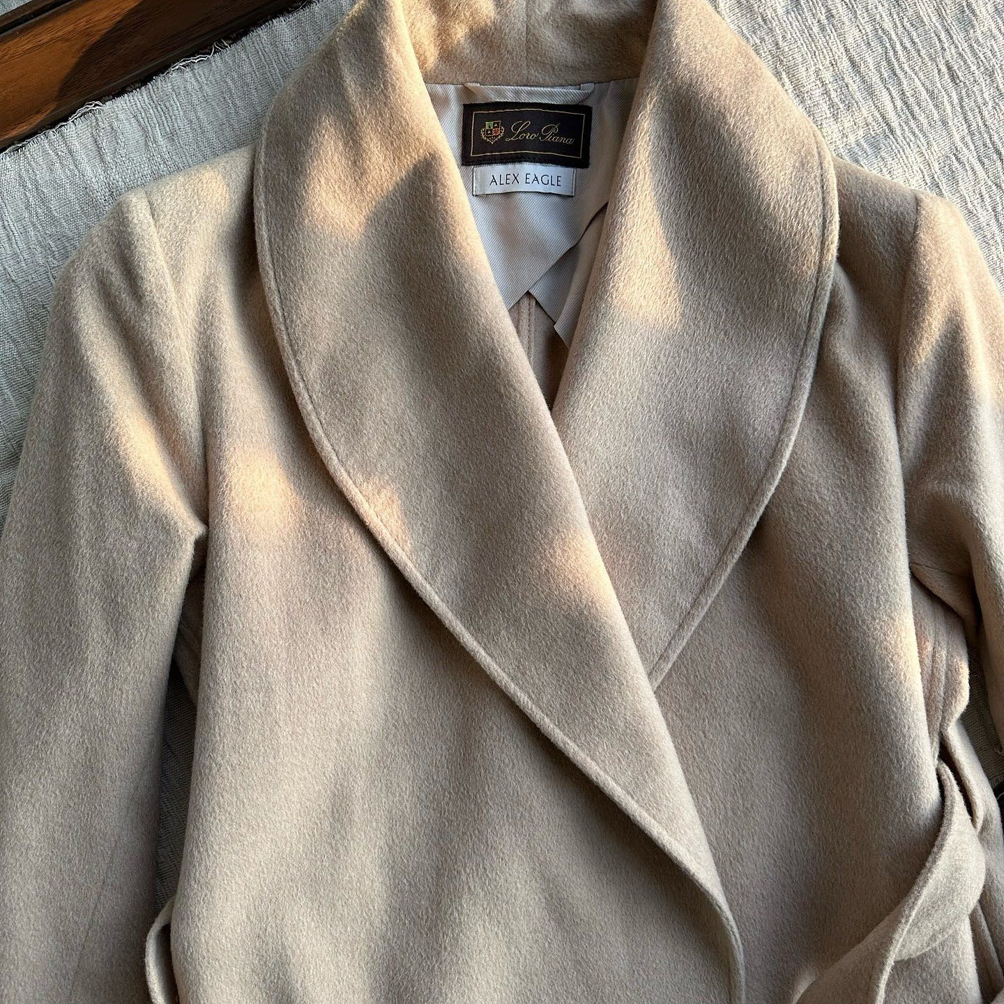 Loro Piana Loro Piana x Alex Eagle Baby Camel Hair Coat Size 34 Size XXS / US 00 / IT 34 - 6 Thumbnail