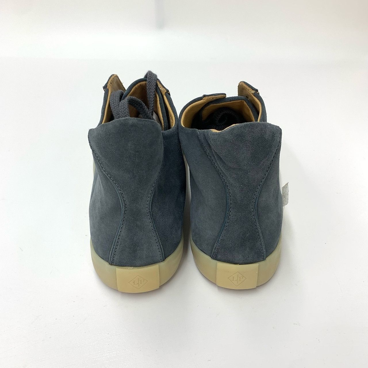 Loro Piana Loro Piana Blue Suede Hi-Top Sneakers Size 8 Size US 8 / EU 41 - 3 Thumbnail