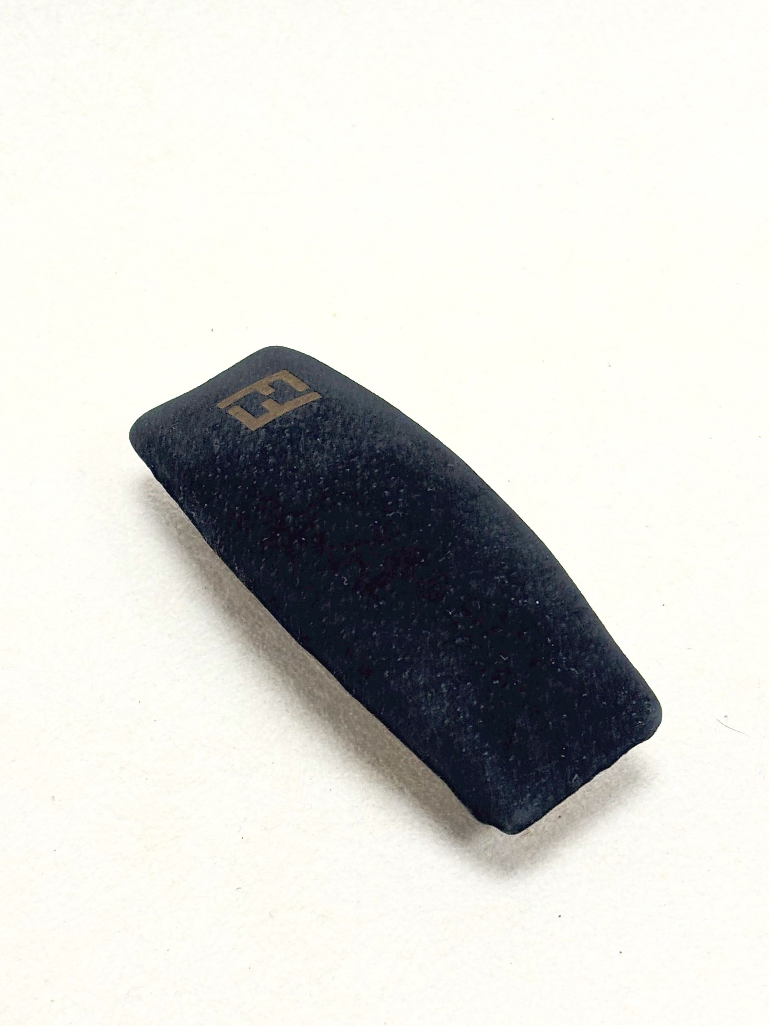 Fendi Barrette en daim Size ONE SIZE - 3 Thumbnail
