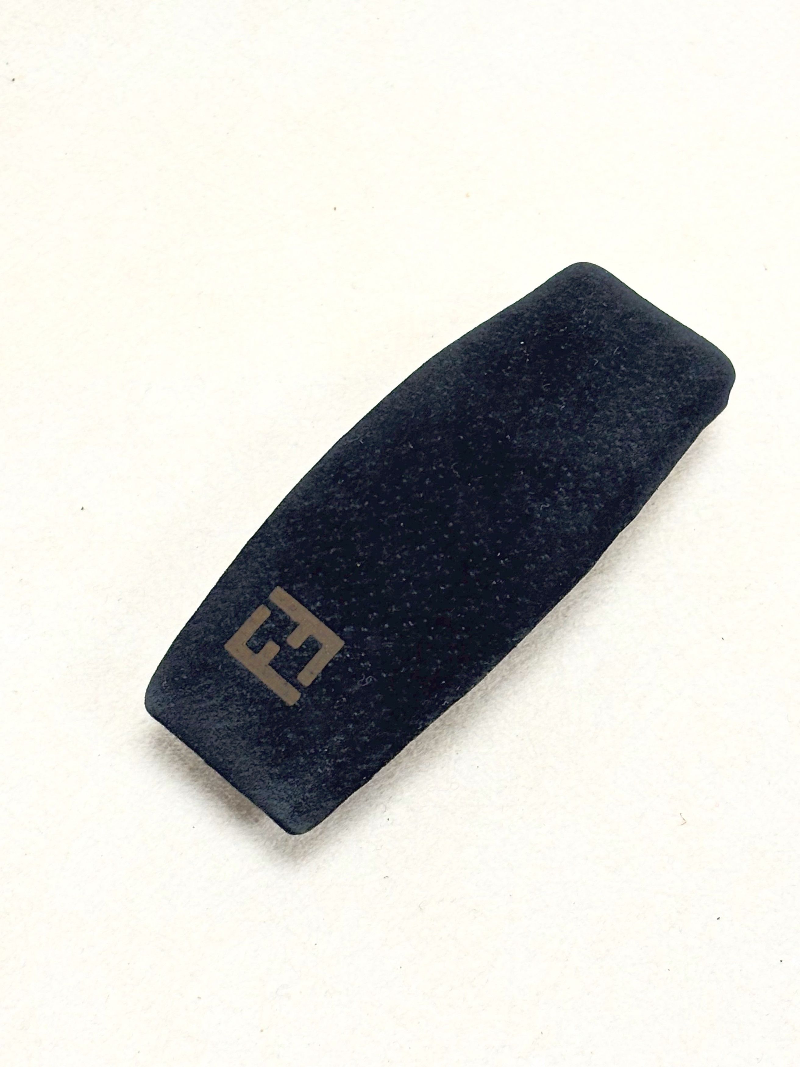 Fendi Barrette en daim Size ONE SIZE - 5 Thumbnail