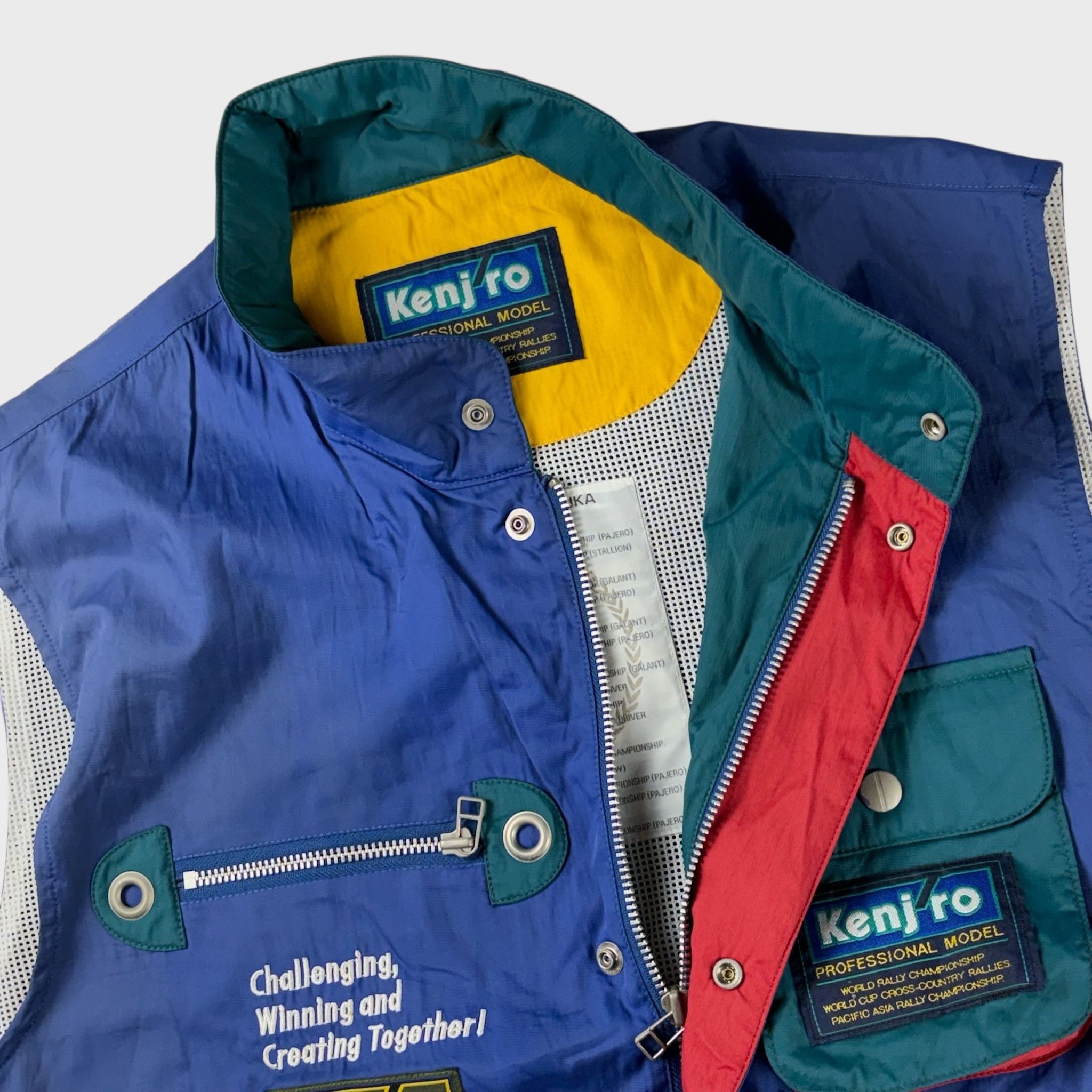Vintage Kenjiro 90s Vest Size L Size US L / EU 52-54 / 3 - 3 Thumbnail