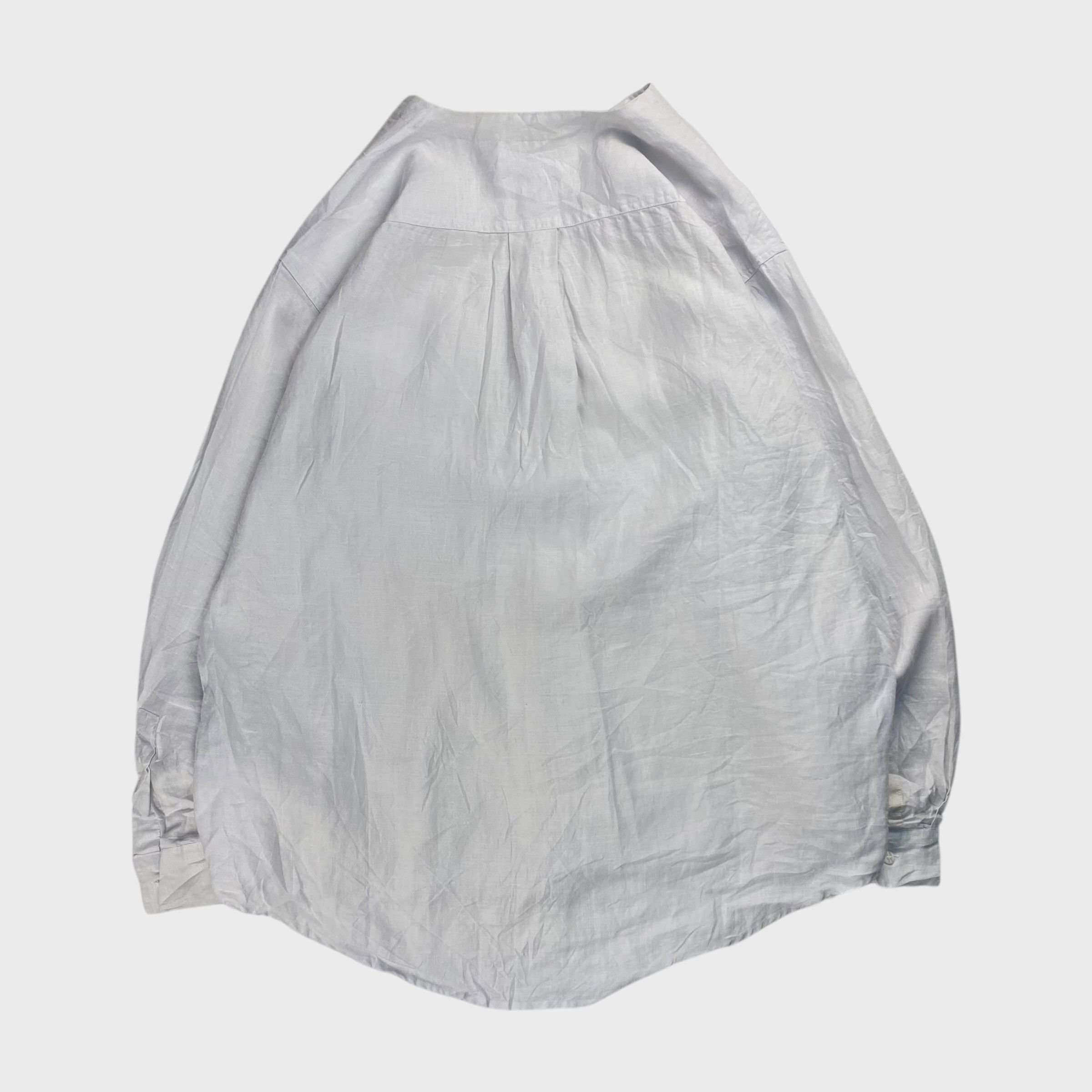 Vintage GOOUCH 90s Shirt White Size L Size US L / EU 52-54 / 3 - 2 Thumbnail