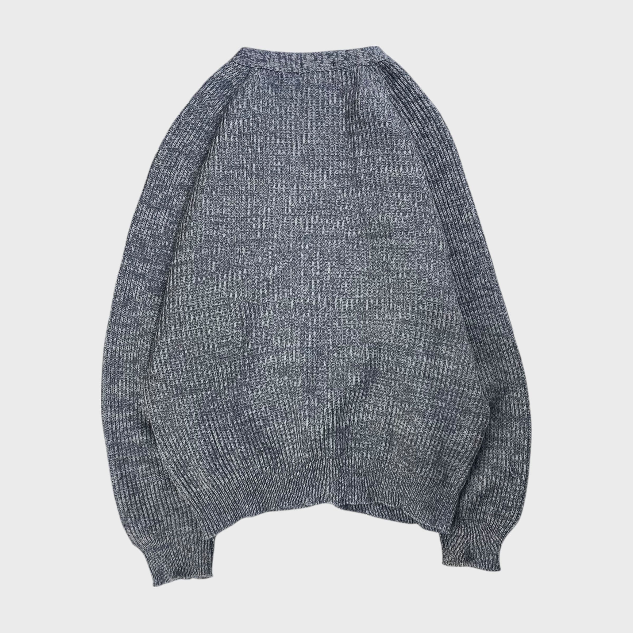 Vintage O.E.B Knit Sweater Gray Size L Size US L / EU 52-54 / 3 - 2 Thumbnail