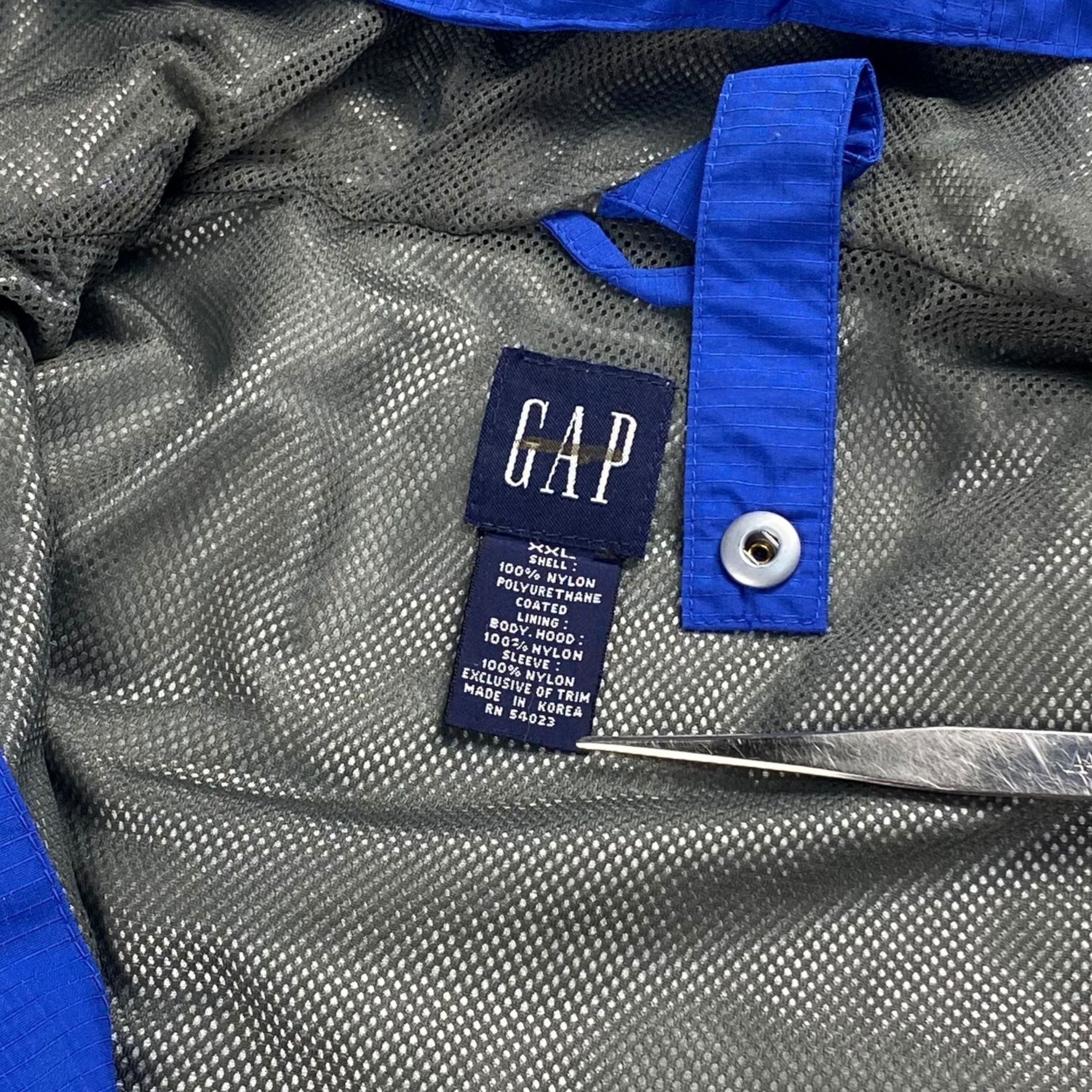 Gap Gap 00s Hoodie Blue Size XXL Size US XXL / EU 58 / 5 - 5 Thumbnail