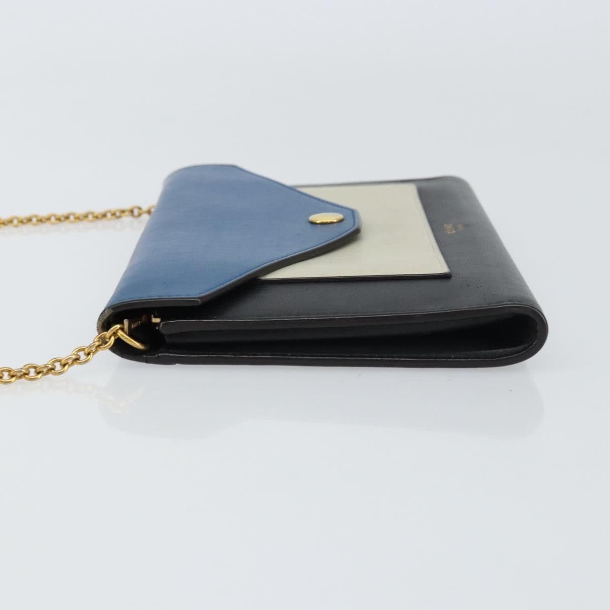 Celine Celine Pocket Envelope Wallet on Chain Leather Size ONE SIZE - 4 Thumbnail