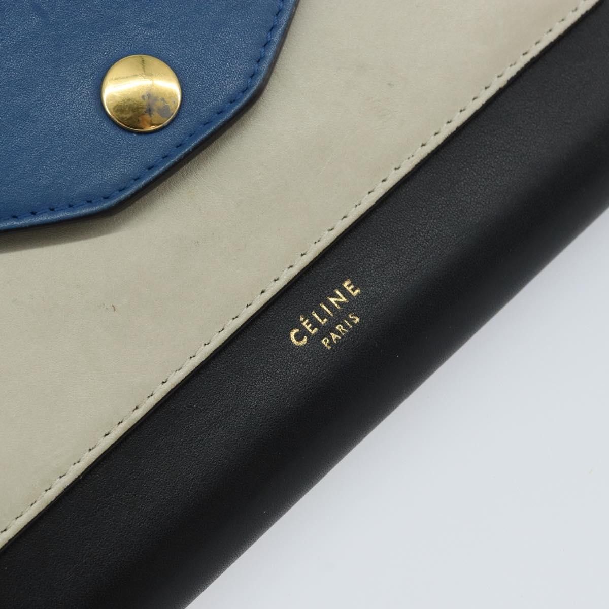 Celine Celine Pocket Envelope Wallet on Chain Leather Size ONE SIZE - 6 Thumbnail
