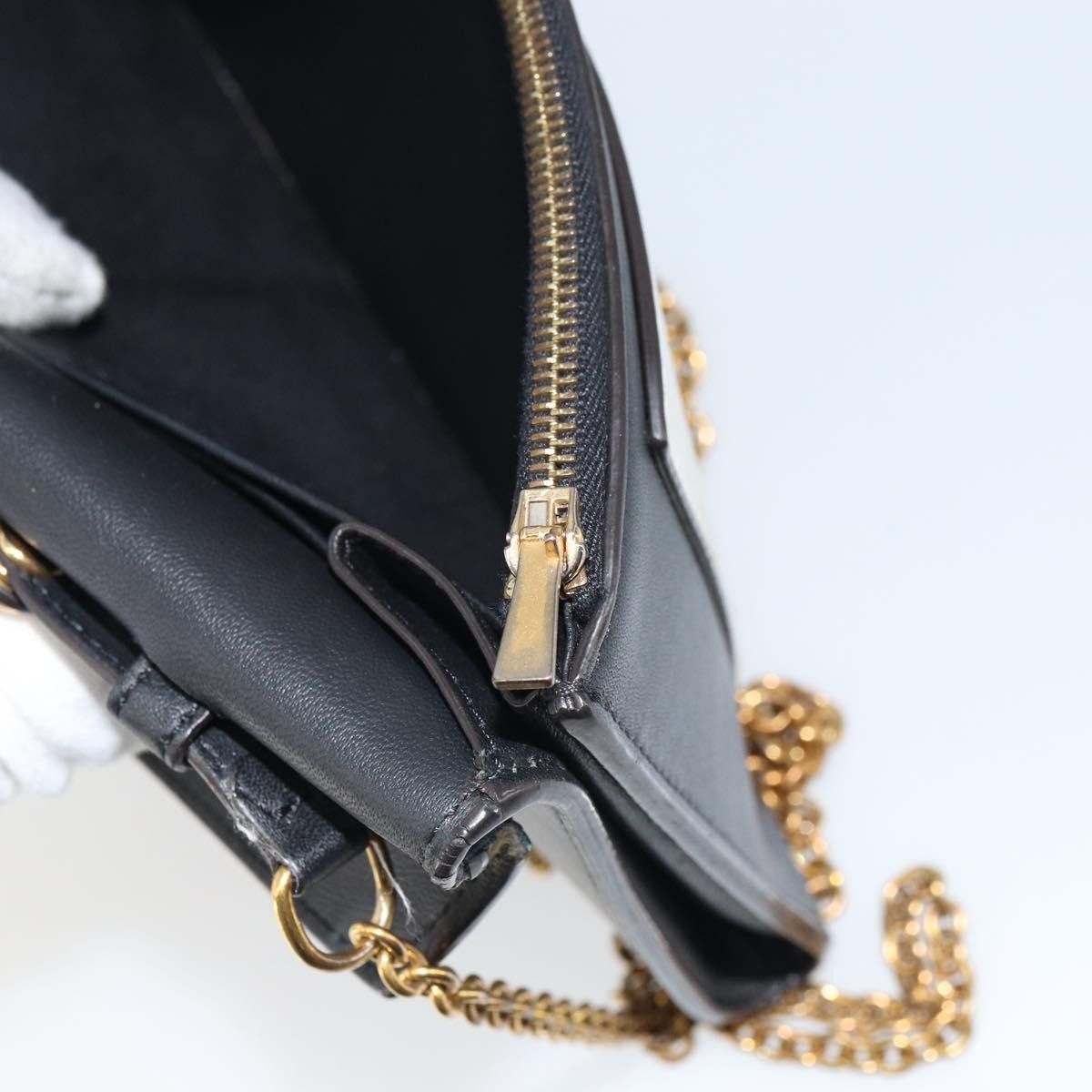 Celine Celine Pocket Envelope Wallet on Chain Leather Size ONE SIZE - 24 Thumbnail