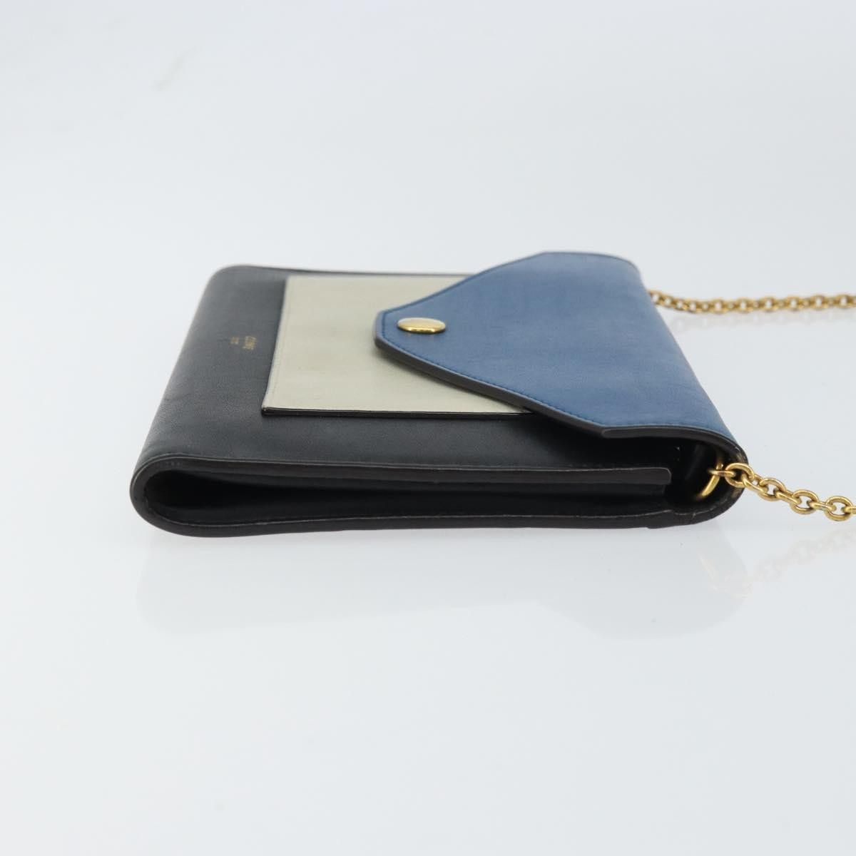 Celine Celine Pocket Envelope Wallet on Chain Leather Size ONE SIZE - 3 Thumbnail
