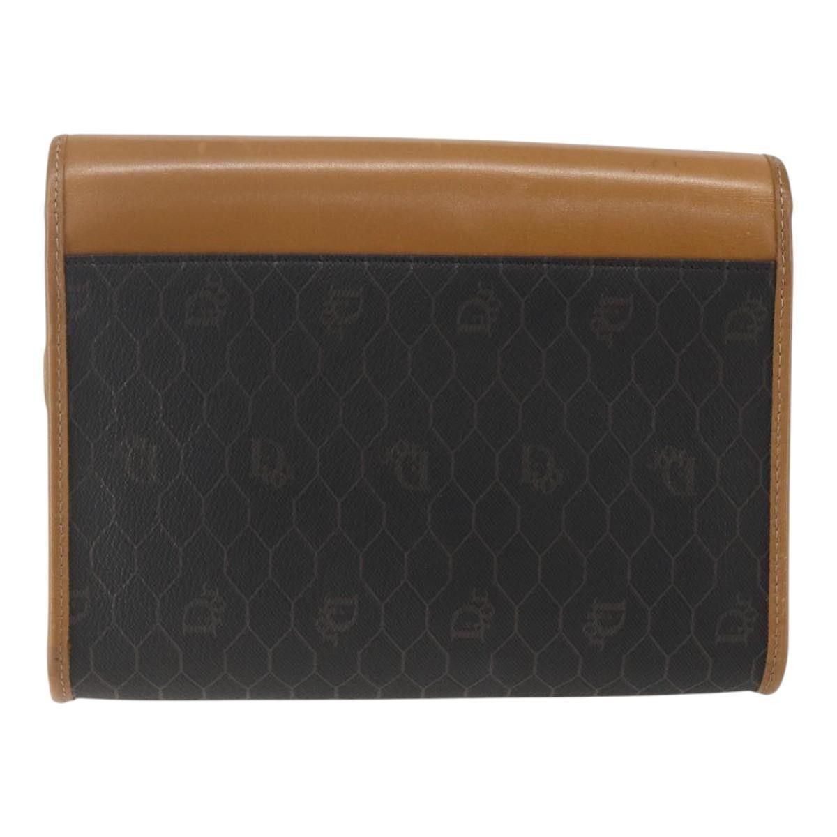 Dior Christian Dior Vintage Honeycomb Canvas and Leather Size ONE SIZE - 2 Thumbnail