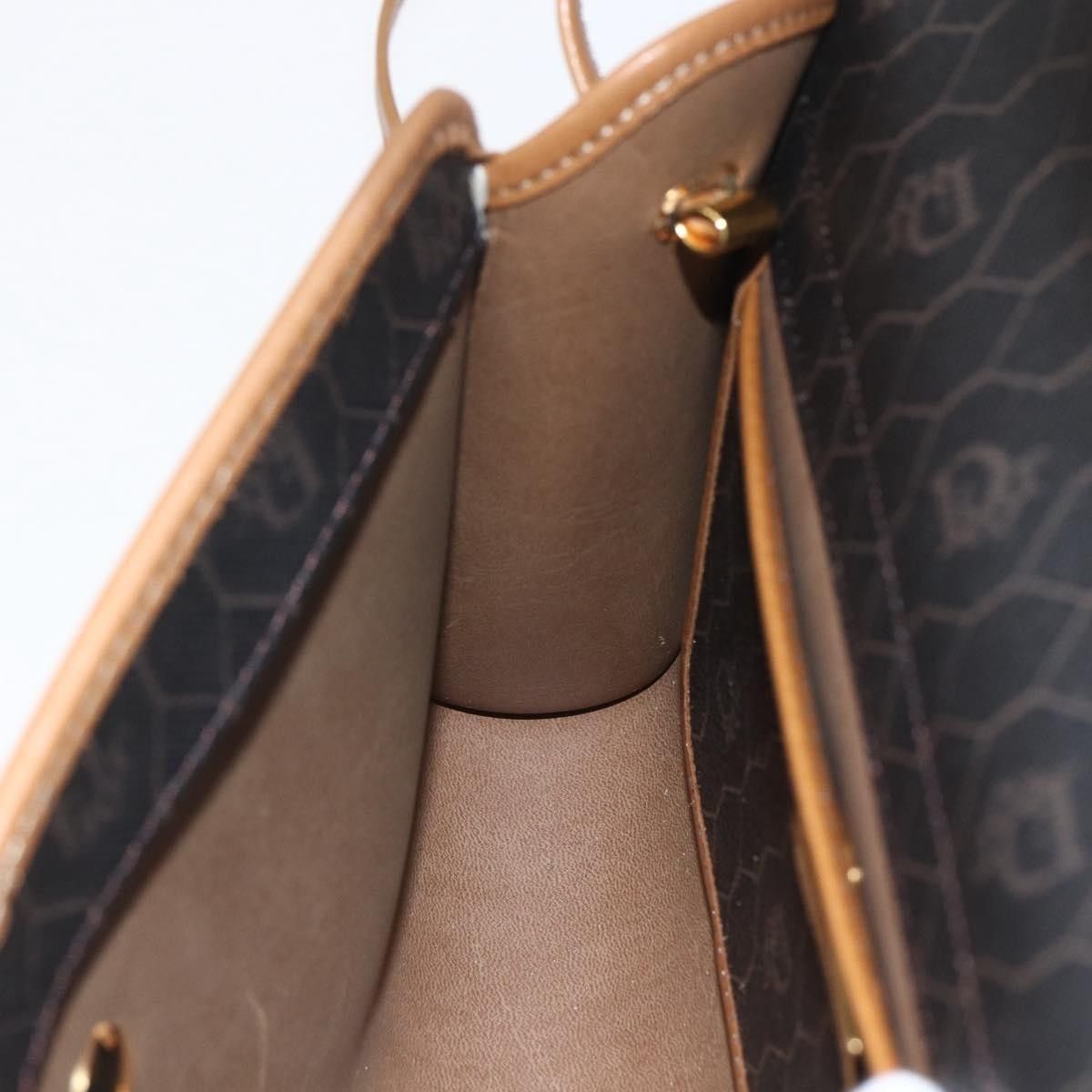 Dior Christian Dior Vintage Honeycomb Canvas and Leather Size ONE SIZE - 19 Thumbnail