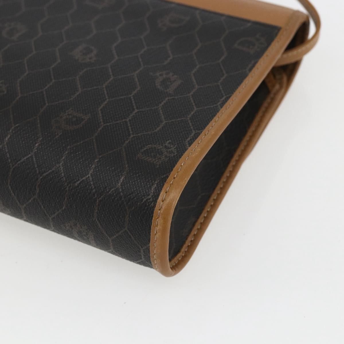 Dior Christian Dior Vintage Honeycomb Canvas and Leather Size ONE SIZE - 8 Thumbnail