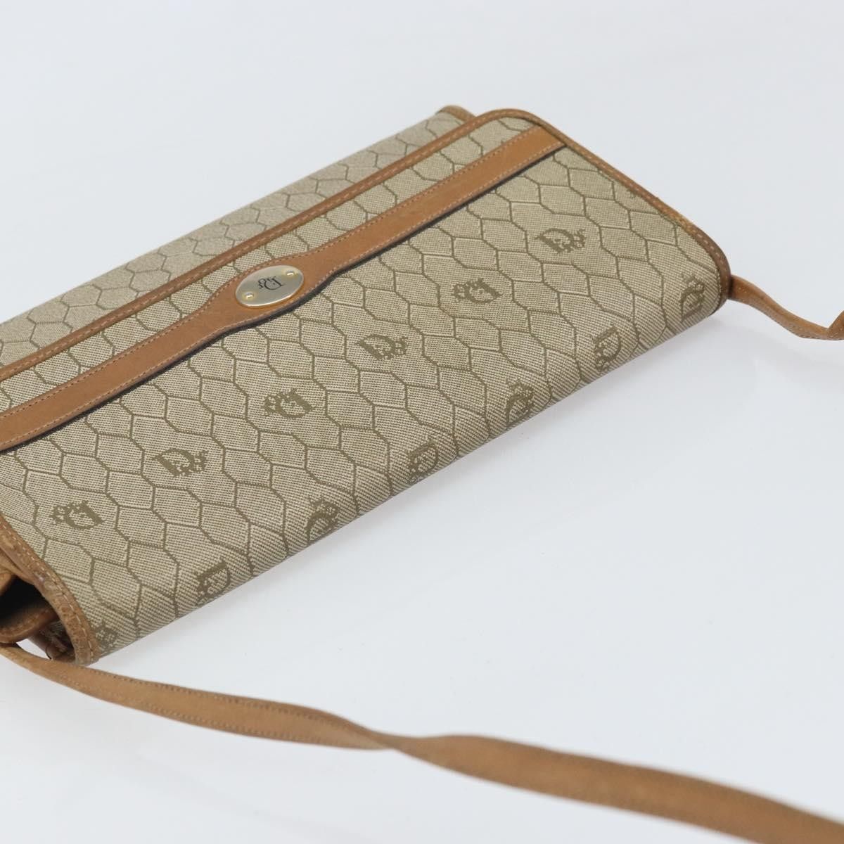 Dior Christian Dior Vintage Honeycomb Canvas and Leather Size ONE SIZE - 15 Thumbnail