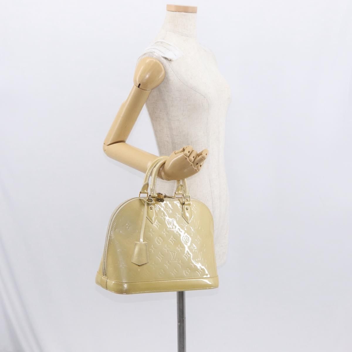 Louis Vuitton Louis Vuitton Alma Handbag Patent Leather Size ONE SIZE - 14 Thumbnail