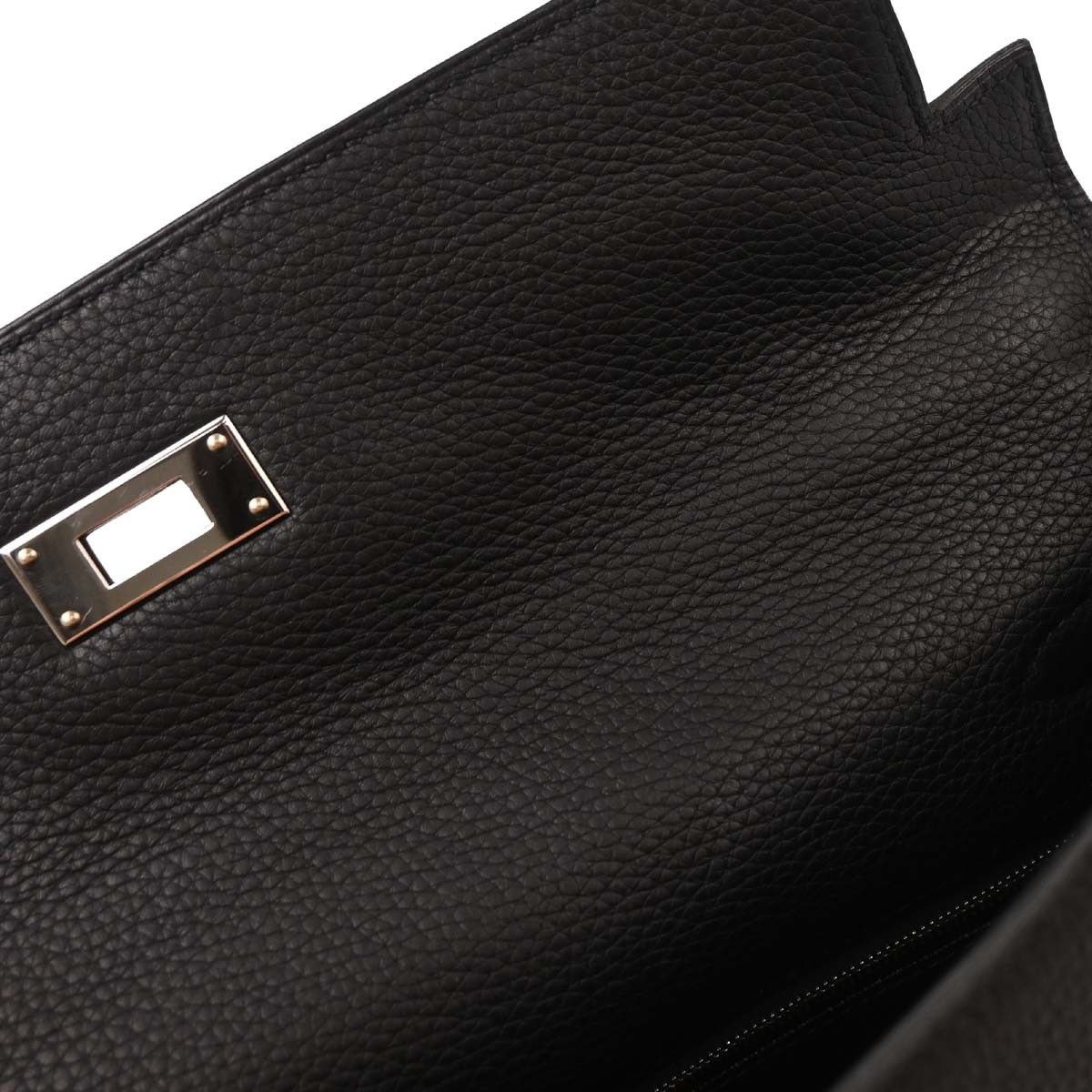 Hermes Hermes Kelly Black Togo with Gold Hardware Size ONE SIZE - 9 Thumbnail