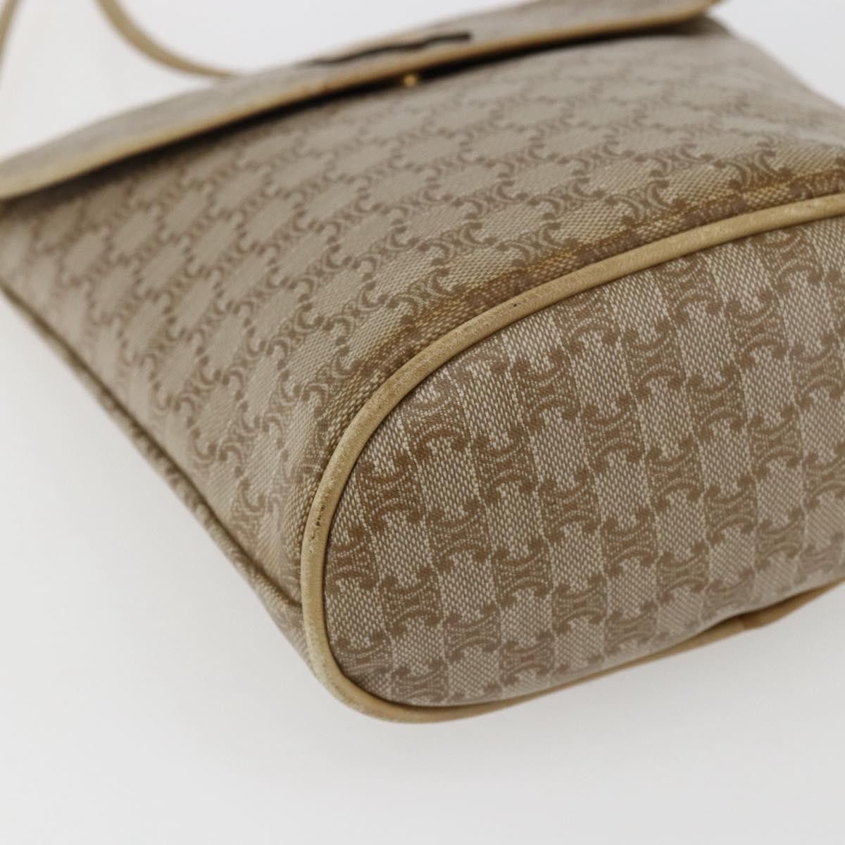 Celine Celine Vintage Macadam Shoulder Bag Canvas Size ONE SIZE - 11 Thumbnail