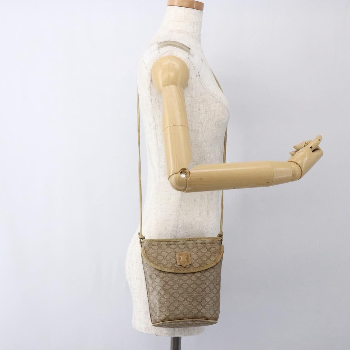 Celine Celine Vintage Macadam Shoulder Bag Canvas Size ONE SIZE - 14 Thumbnail