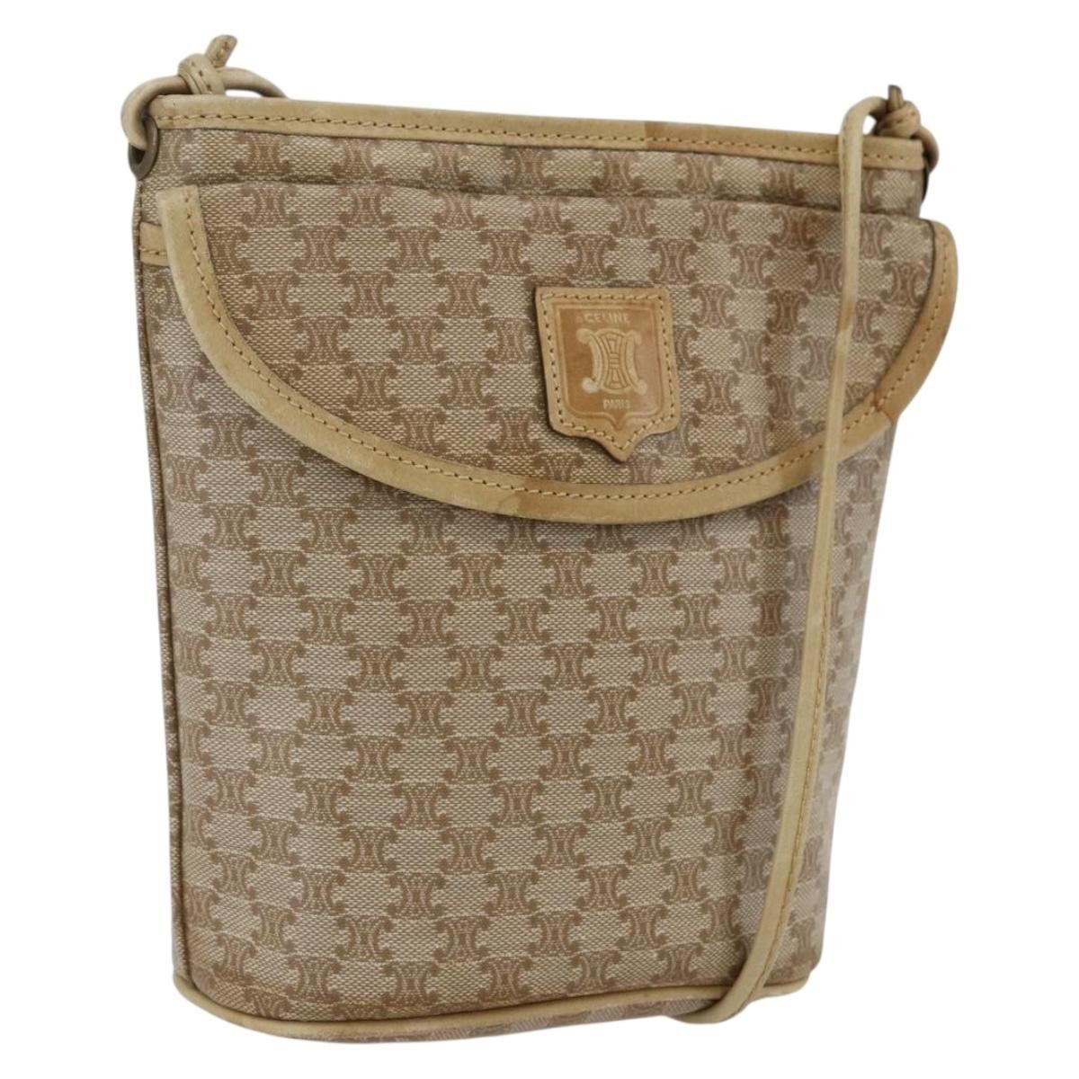 Celine Celine Vintage Macadam Shoulder Bag Canvas Size ONE SIZE - 7 Thumbnail