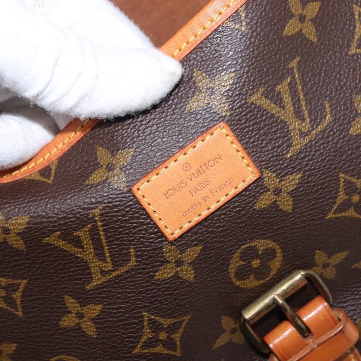 Louis Vuitton Louis Vuitton Saumur Handbag Monogram Canvas Size ONE SIZE - 6 Thumbnail