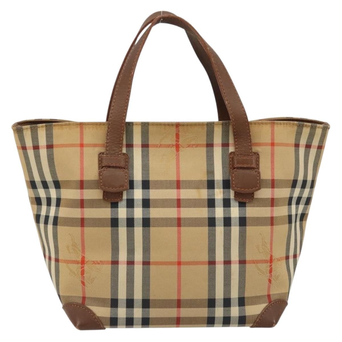 Burberry Burberry Nova Check Tote canvas check pattern Size ONE SIZE - 2 Thumbnail