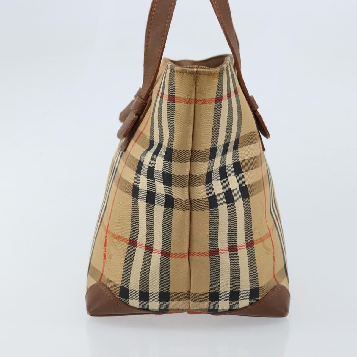 Burberry Burberry Nova Check Tote canvas check pattern Size ONE SIZE - 3 Thumbnail