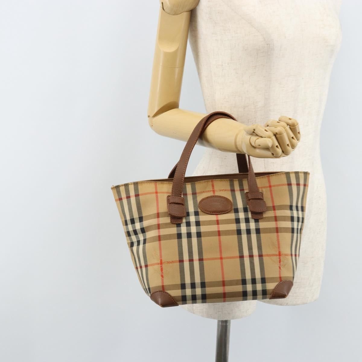 Burberry Burberry Nova Check Tote canvas check pattern Size ONE SIZE - 13 Thumbnail