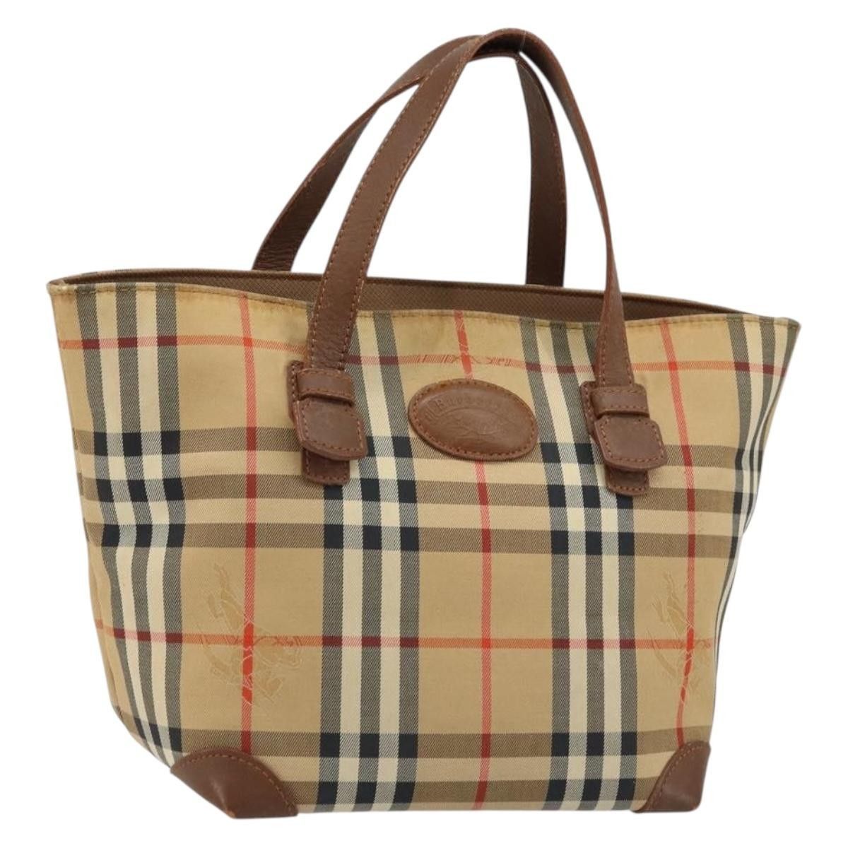 Burberry Burberry Nova Check Tote canvas check pattern Size ONE SIZE - 14 Thumbnail