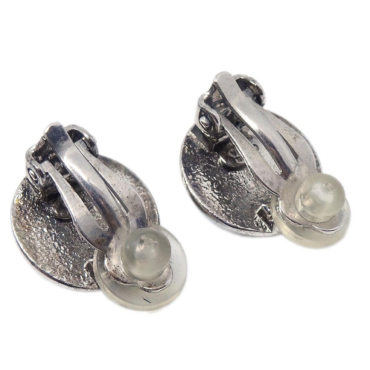 Chanel Chanel Vintage CC Round Clip-On Metal Size ONE SIZE - 2 Thumbnail